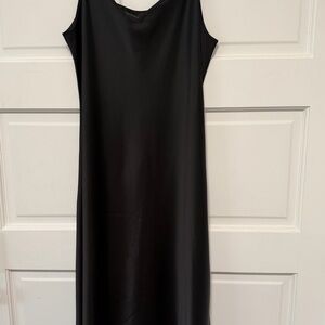 Elegant Black Sleeveless Dress